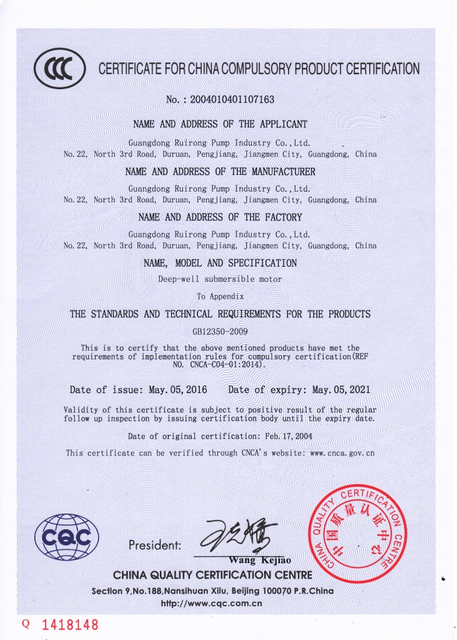 المحركات الغاطسة، 60HZ