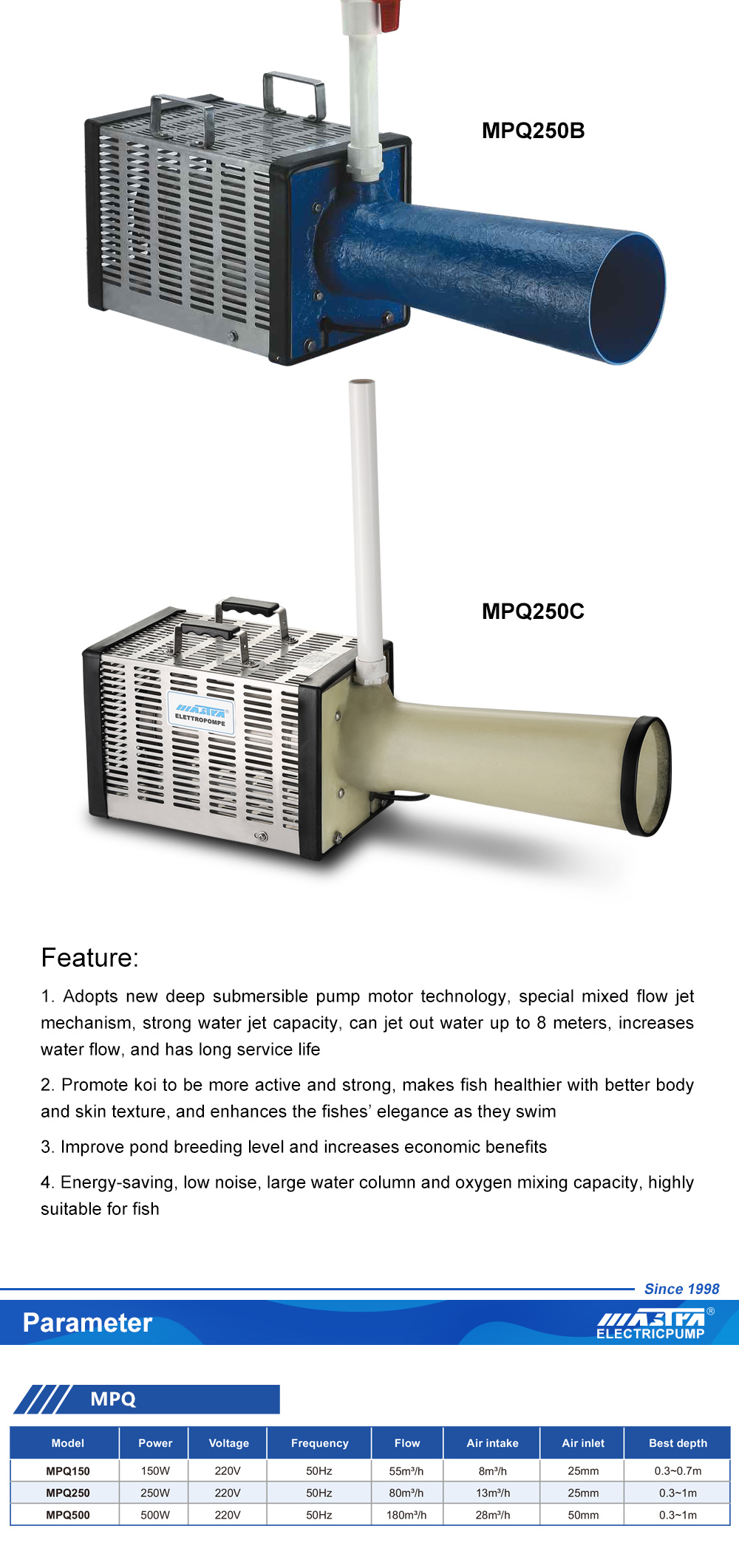 مضخة المياه الكهربائية
